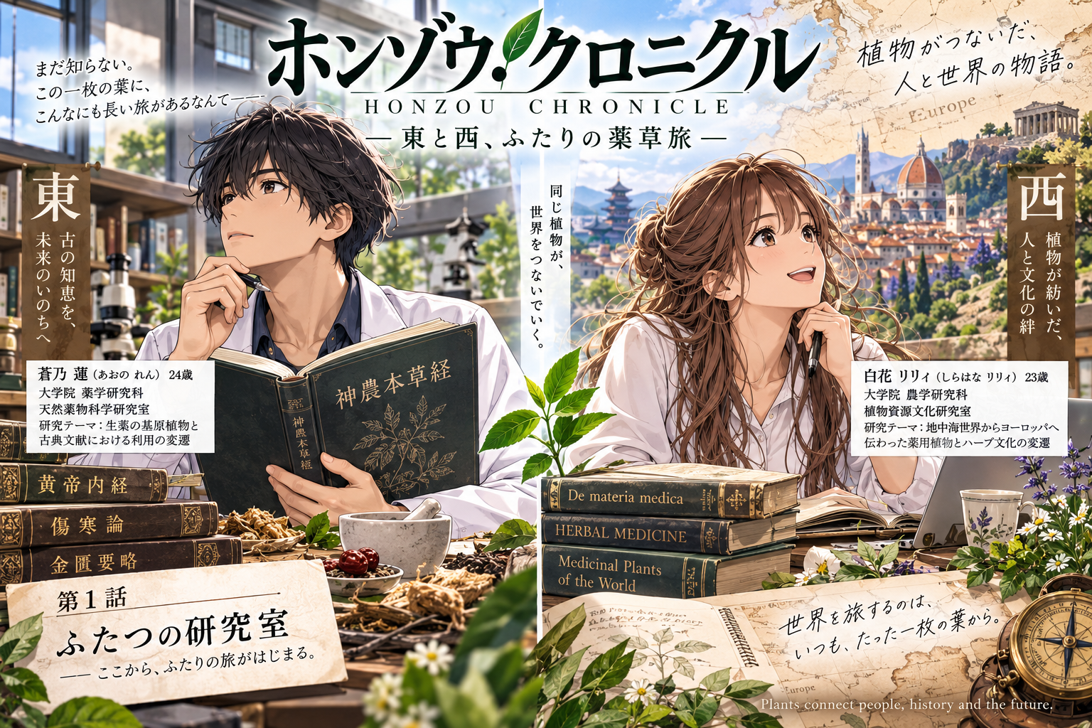 ホンゾウ・クロニクル 第1話 ふたつの研究室
